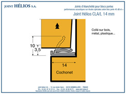 Joint Hélios CLA/L 14 mm