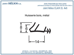 Joint Hélios CLA/H 2L 4x6