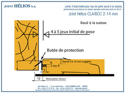 Joint Hélios CLA/BOC 2-14 mm